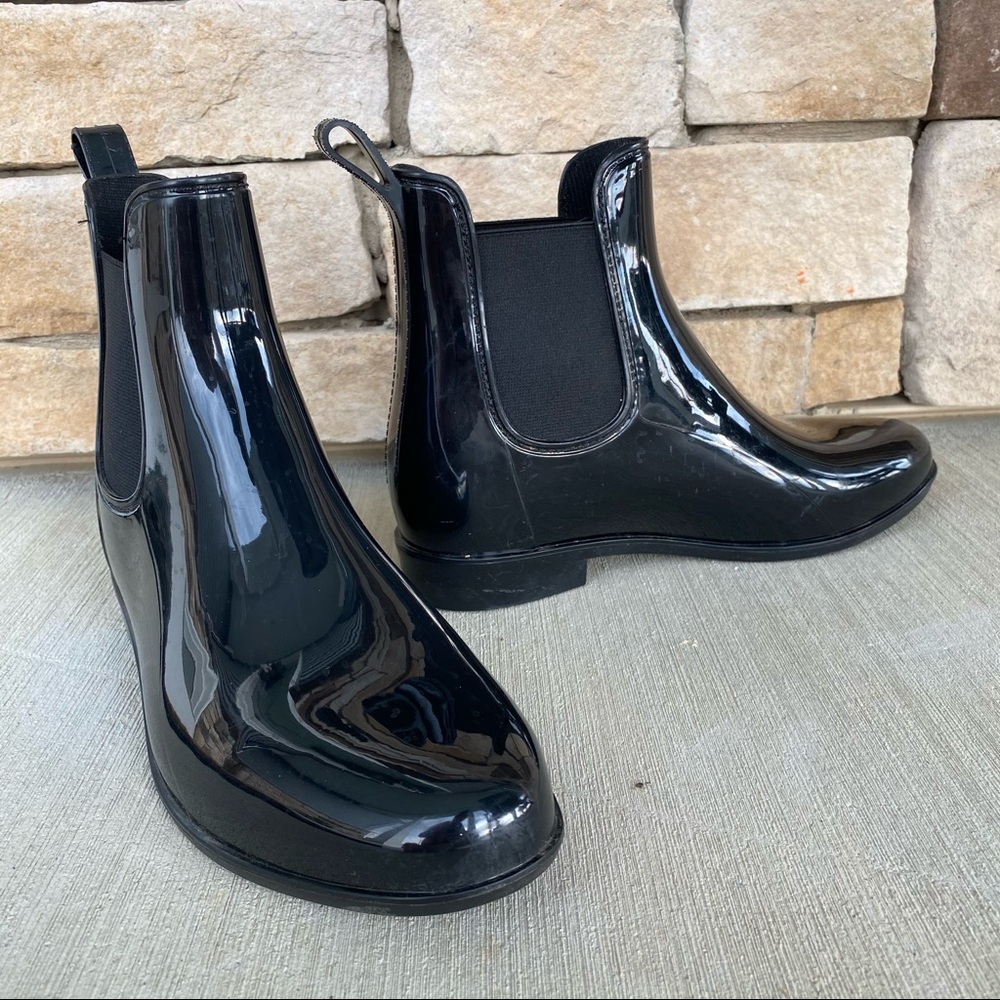 Stylish Black Rain Boots